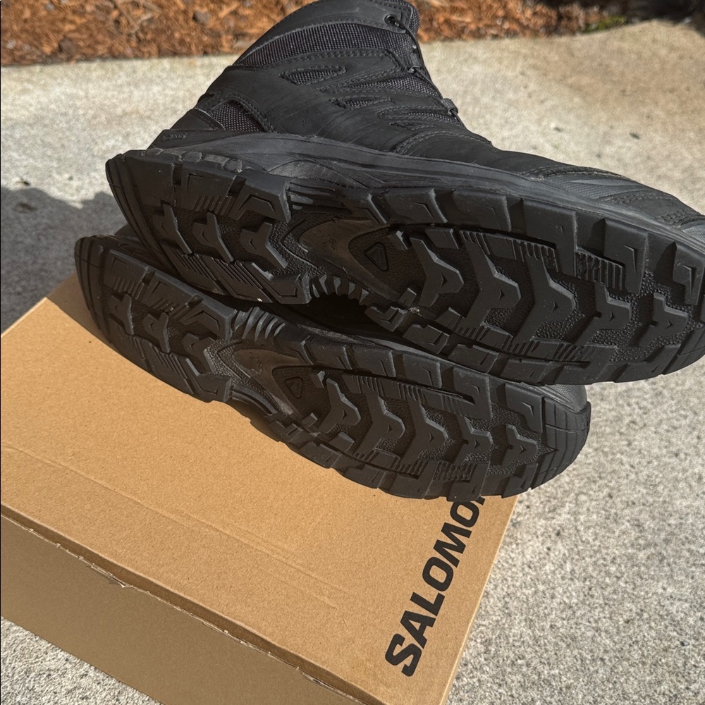 Salomon Black Men's Mid- XA Forces Wide Size 11 Men’s - Picture 4 of 7